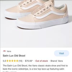 Satin vans 🤩